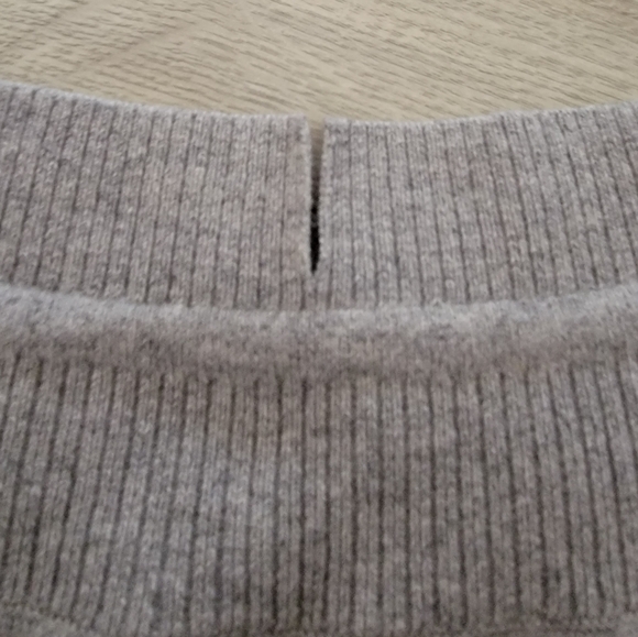 Le ORE Palermo Cashmere Wide Leg Pant Grey sz Small - Picture 6 of 7